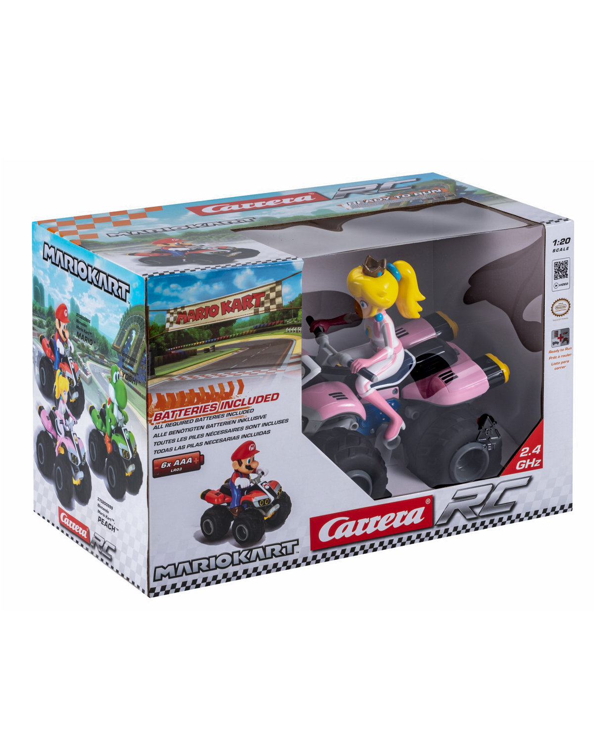 CARRO DE RADIO CONTROL MARIO KART PEACH - Image 2
