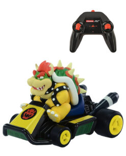 CARRO DE RADIO CONTROL CON SONIDO MARIO KART BOWSER