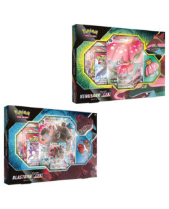 CAJA POKEMON TRADING CARD GAME VENUSAUR OR BLASTOISE VMAX BATTLE