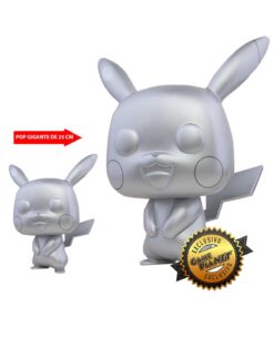 FIGURA POP POKEMON SILVER PIKACHU 25 CM EXCLUSIVO GP