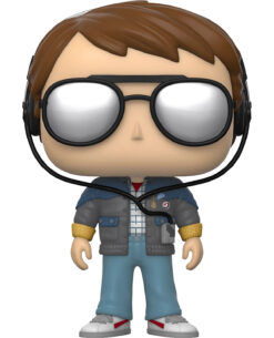 FIGURA POP BACK TO THE FUTURE MARTY WITH GLASSES