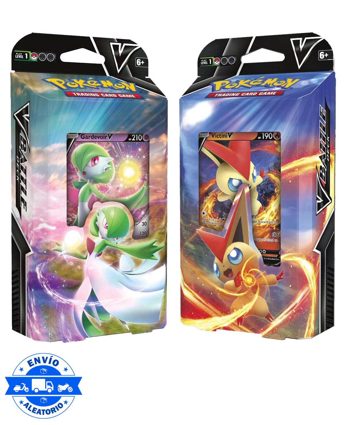 DECK POKEMON TRADING CARD GAME BATTLE GARDEVOIR V AND VICTINI