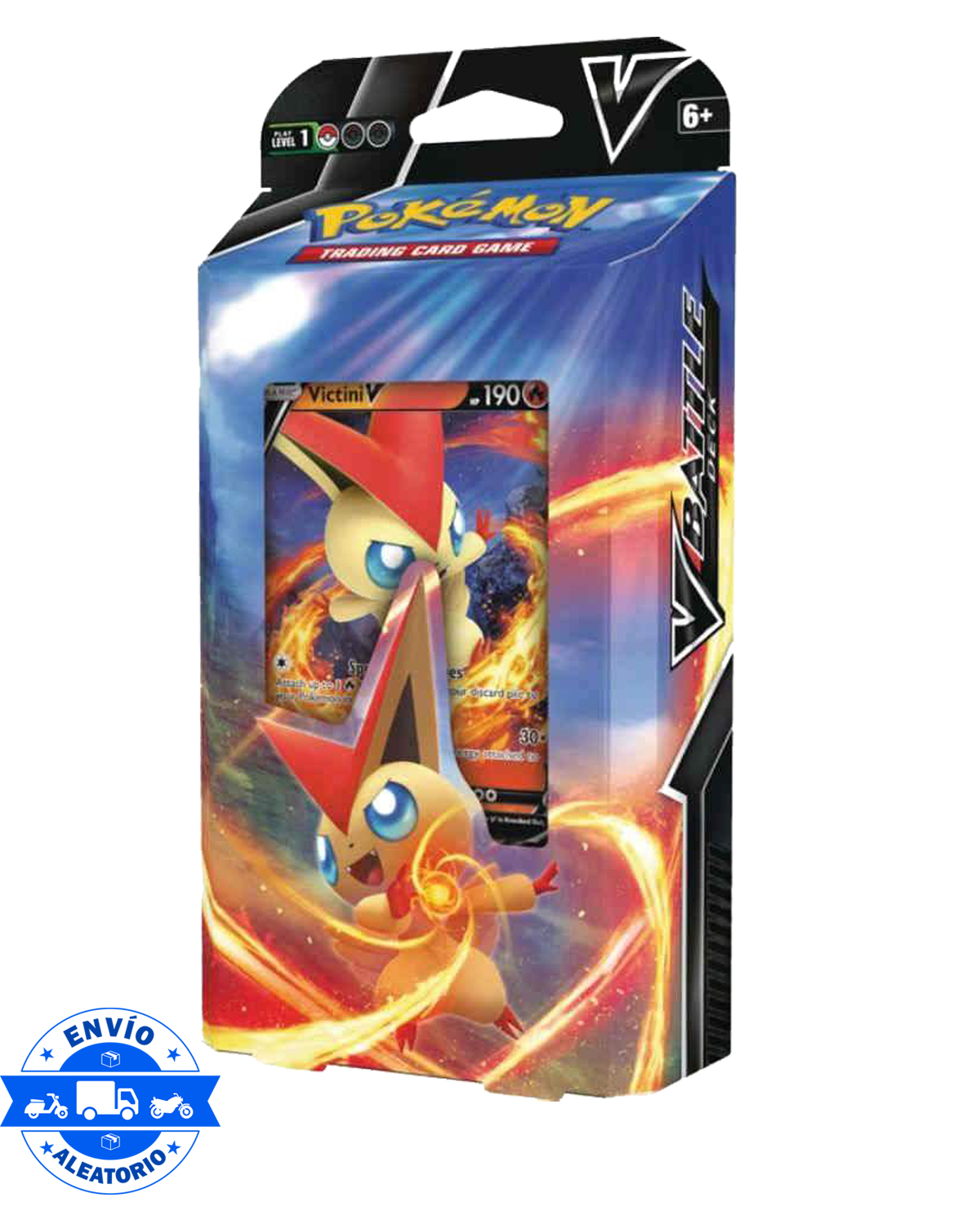 DECK POKEMON TRADING CARD GAME BATTLE GARDEVOIR V AND VICTINI - Image 3