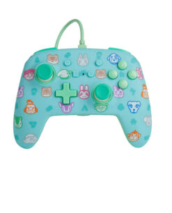 CONTROL NINTENDO SWITCH ALAMBRICO POWER A ANIMAL CROSSING NEW HORIZONS