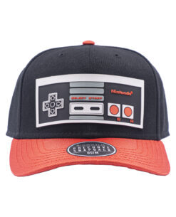 GORRA SNAPBACK CONTROL NINTENDO VINTAGE NEGRA