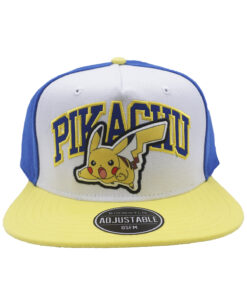 GORRA SNAPBACK POKEMON PIKACHU TRICOLOR