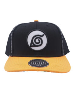 GORRA SNAPBACK NARUTO SIMBOLO ALDEA HOJA