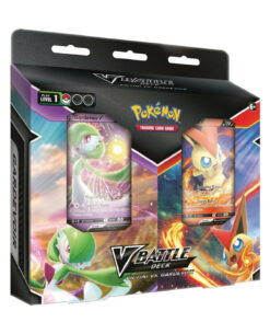 CAJA POKEMON TRADING CARD GAME VICTINI AND GARDEVOIR V BATTLE DECK BUNDLE