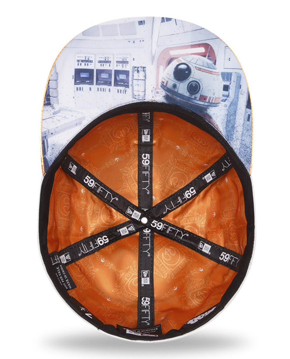 GORRA NEW ERA STAR WARS BB8 BLANCA 5950 714 - Image 4