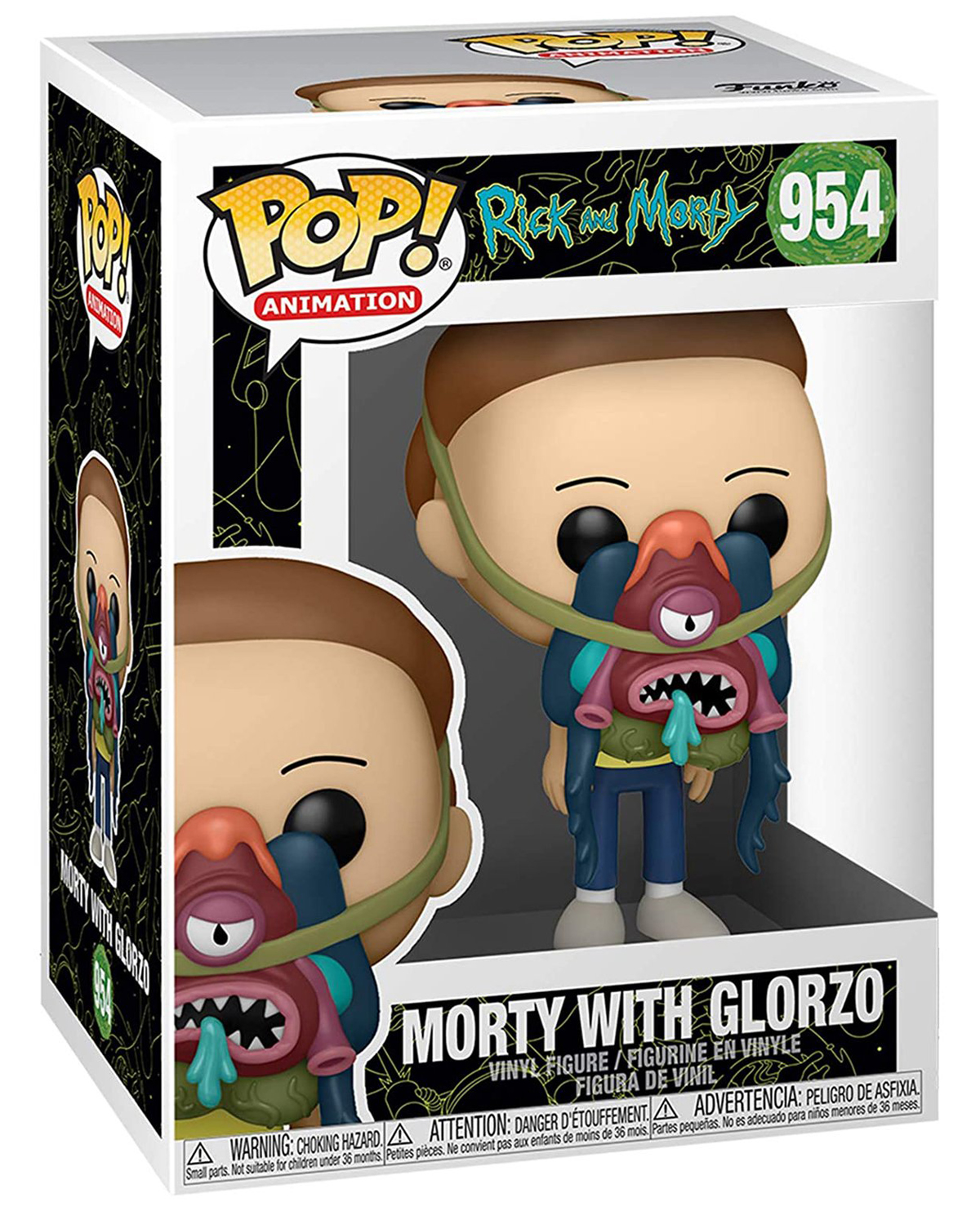 FIGURA POP RICK AND MORTY MORTY WITH GLORZO - Image 2