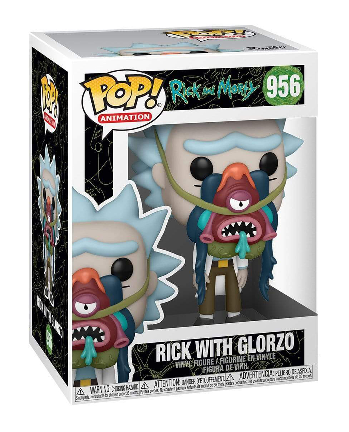 FIGURA POP RICK AND MORTY RICK WITH GLORZO - Image 2