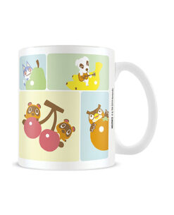 TAZA DE CERANICA ANIMAL CROSSING CHARACTER GRID