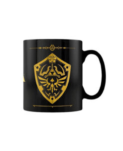 TAZA DE CERAMICA THE LEGEND OF ZELDA HYLIAN SHIELD