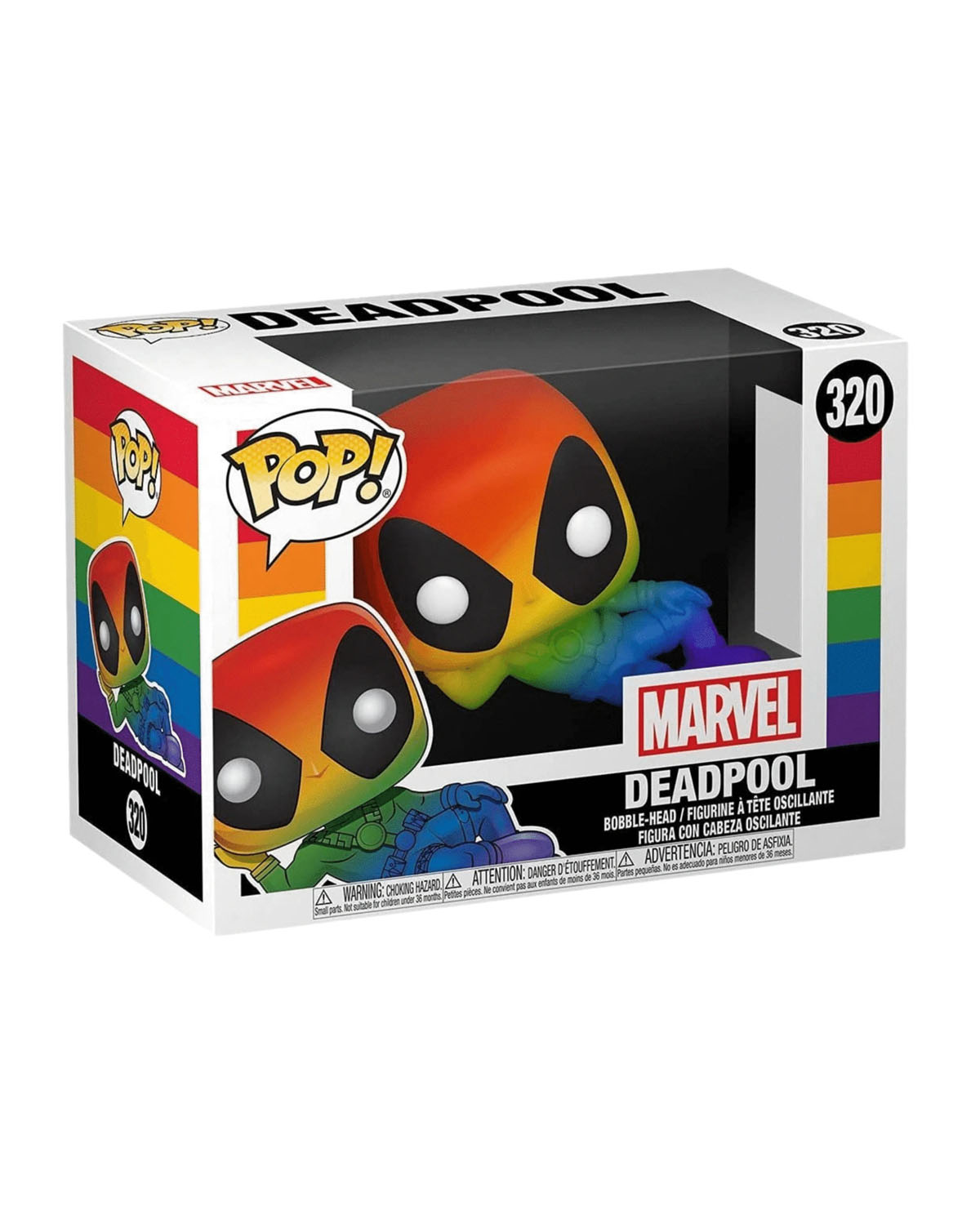 FIGURA POP MARVEL PRIDE DEADPOOL - Image 2