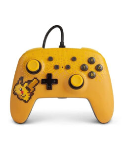 CONTROL NINTENDO SWITCH ALAMBRICO POWER A PIKACHU PIXEL