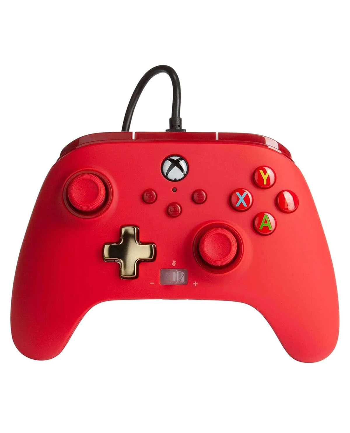 CONTROL XBOX ONE ALAMBRICO POWER A ROJO