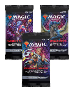 SOBRE MAGIC THE GATHERING ADVENTURES IN THE FORGOTTEN REALM BOOSTER SET