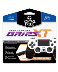 AGARRADERAS DE GOMA PARA CONTROL PLAYSTATION 4 XT NEGRO