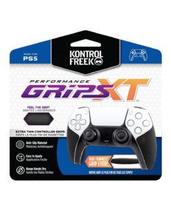 AGARRADERAS DE GOMA PARA CONTROL PLAYSTATION 5 XT NEGRO