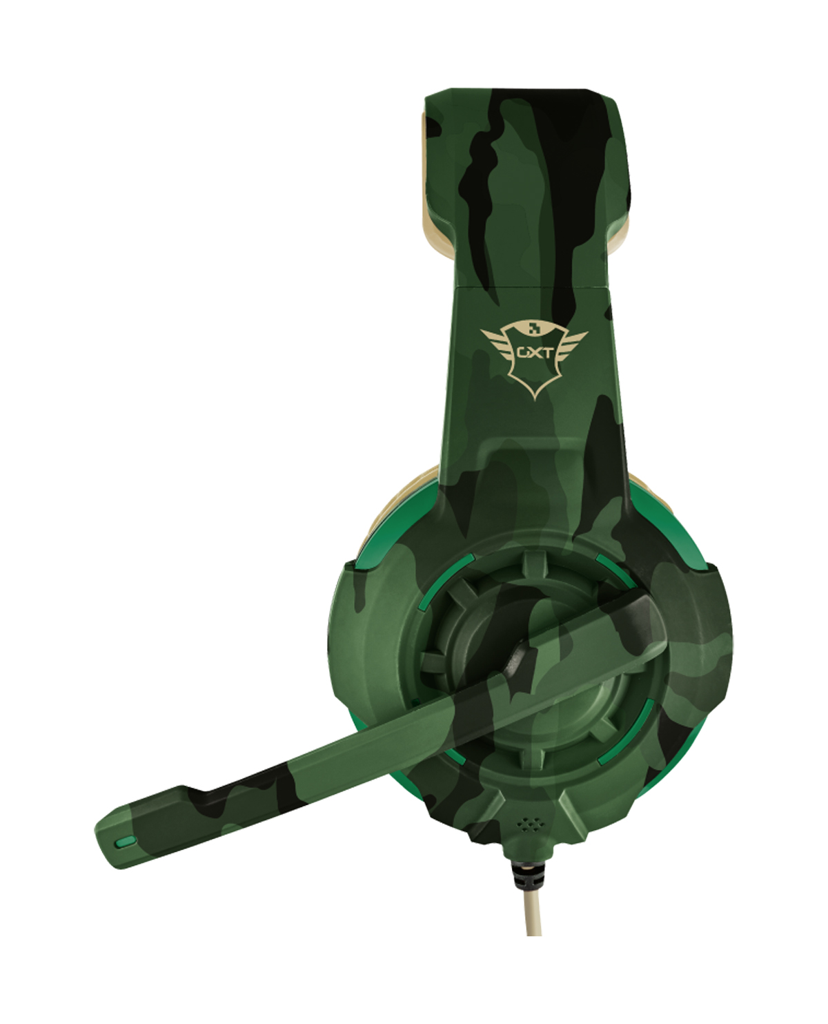 HEADSET ALAMBRICO UNIVERSAL TRUST GXT 310C GREEN CAMO - Image 3