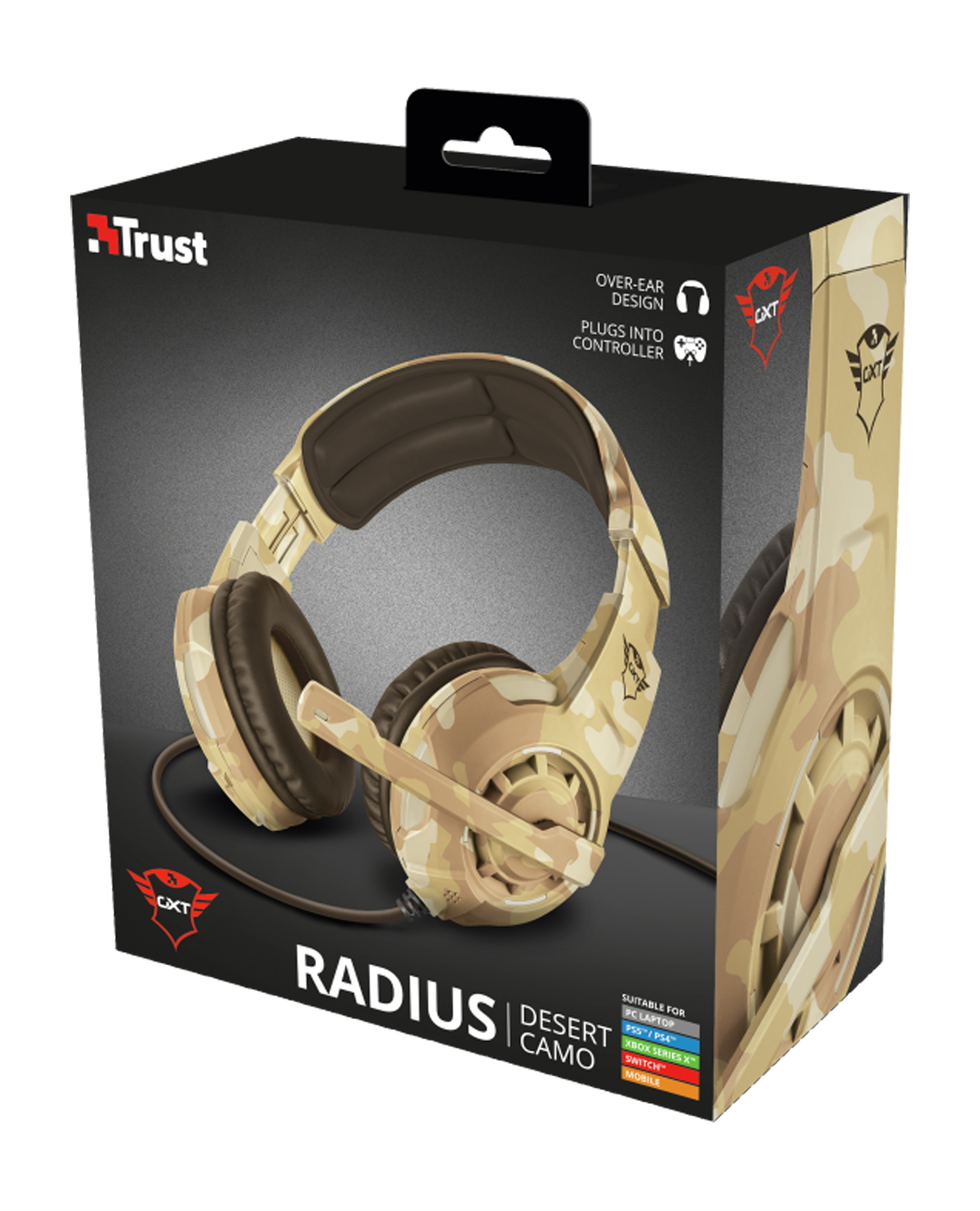 HEADSET ALAMBRICO UNIVERSAL TRUST GXT 310C CAMO - Image 4