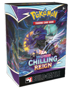 CAJA POKEMON TRADING CARD GAME BUILD AND BATTLE CHILLING REIGN