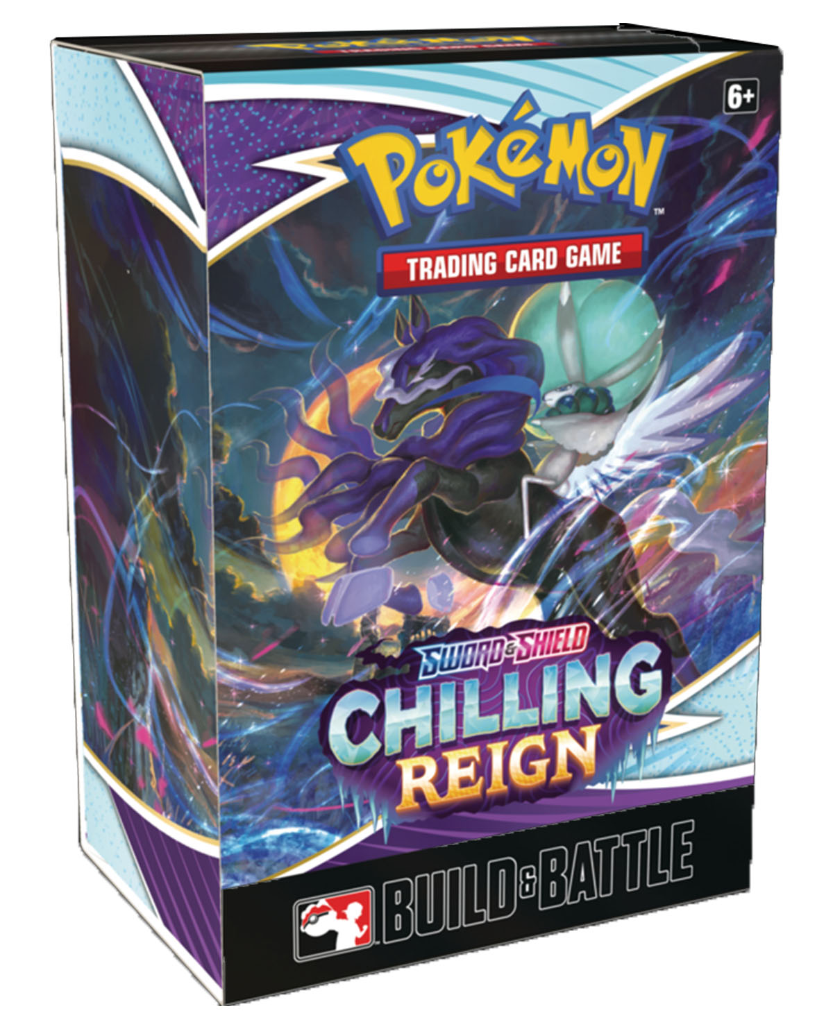 CAJA POKEMON TRADING CARD GAME BUILD AND BATTLE CHILLING REIGN