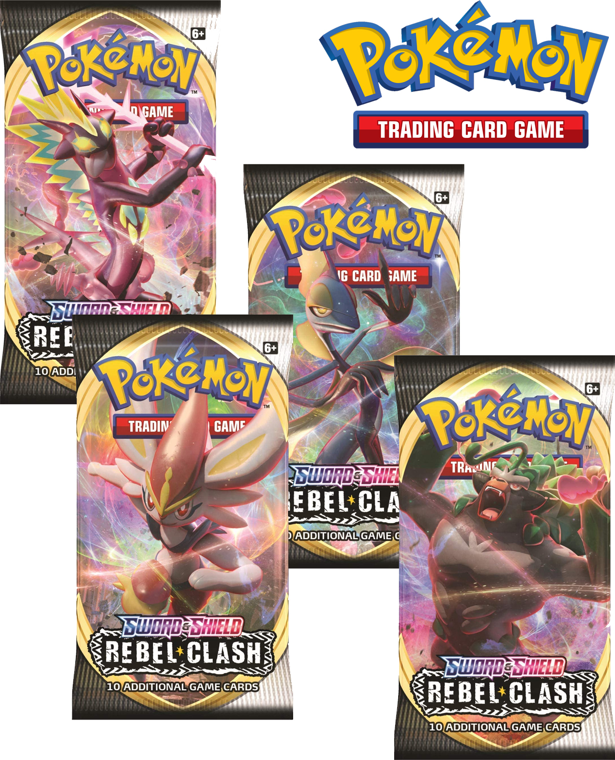 SOBRE POKEMON TRADING CARD GAME SWORD AND SHIELD REBEL CLASH SPANISH