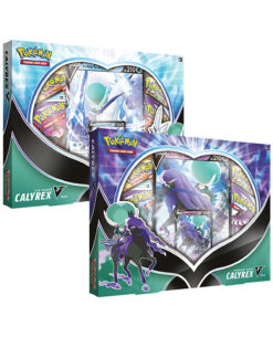 CAJA POKEMON TRADING CARD GAME ICE RIDER OR SHADOW RIDER CALYREX V