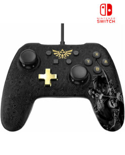 CONTROL NINTENDO SWITCH POWER A THE LEGEND OF ZELDA BREATH OF THE WILD NEGRO