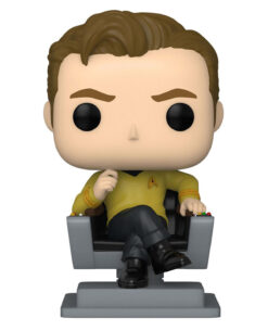 FIGURA POP STAR TREK CAPTAIN KIRK IN CHAIR