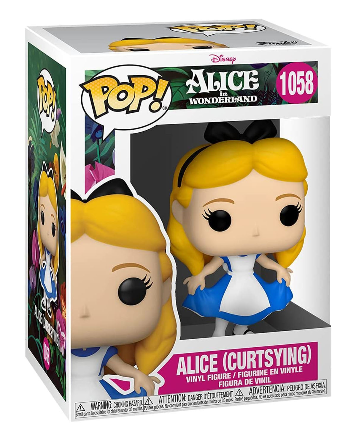 FIGURA POP ALICE IN WONDERLAND ALICE CURTSYING - Image 2