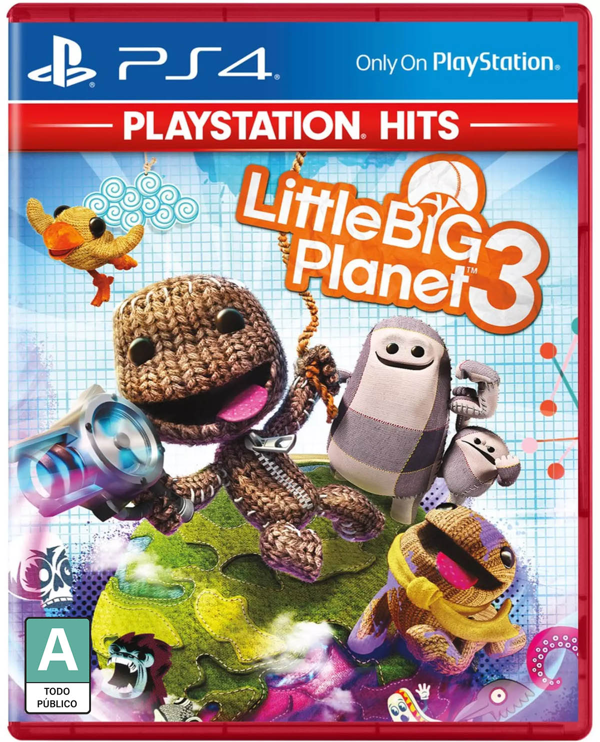 LITTLE BIG PLANET 3 PLAYSTATION HITS INGLES