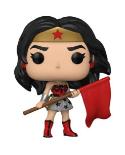 FIGURA POP WONDER WOMAN SUPER MAN RED SON