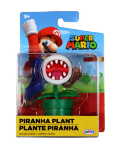 FIGURA DE ACCION SUPER MARIO BROS PIRANHA PLANT