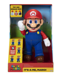 FIGURA DE ACCION SUPER MARIO BROS ITS A ME MARIO 30 CM