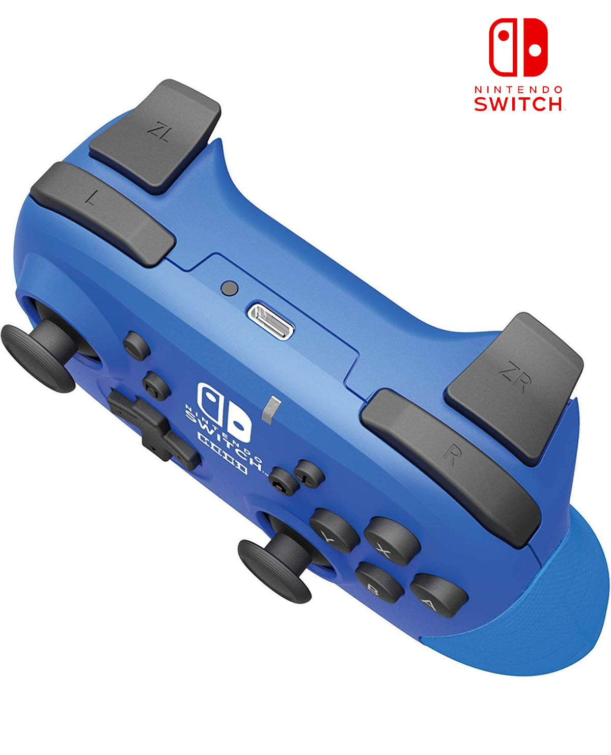 CONTROL PRO NINTENDO SWITCH INALAMBRICO HORI AZUL - Image 3