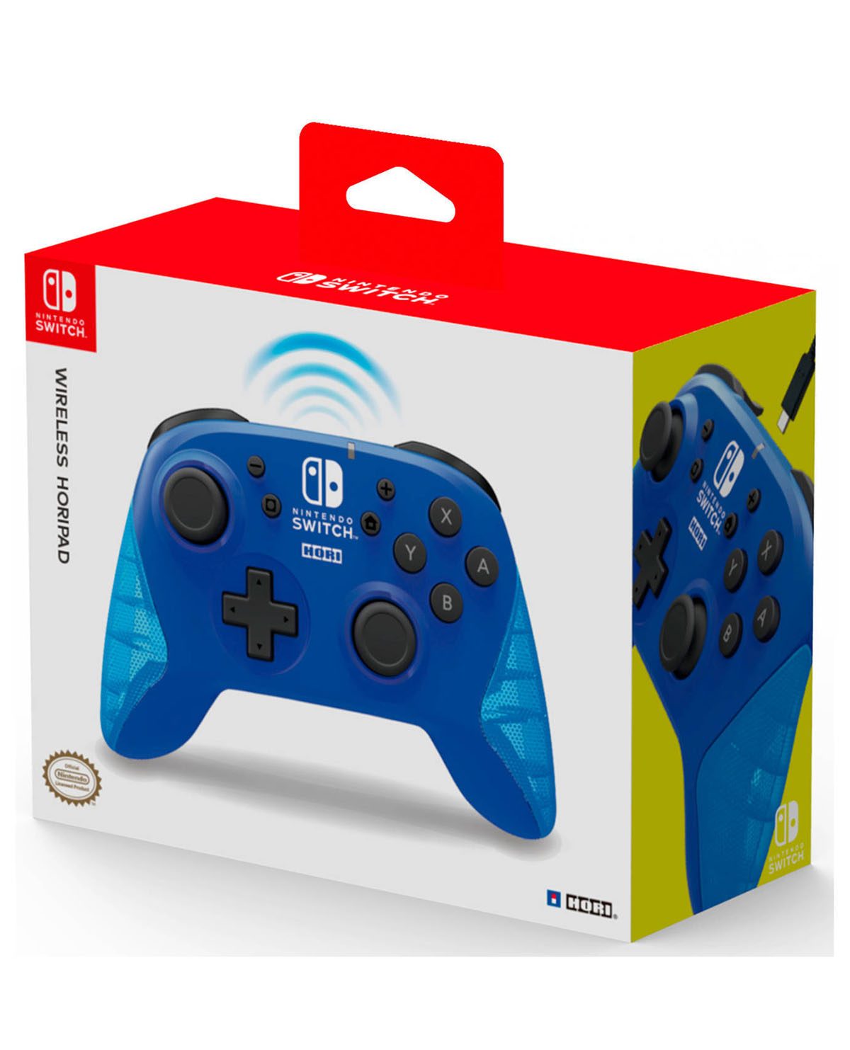 CONTROL PRO NINTENDO SWITCH INALAMBRICO HORI AZUL - Image 4
