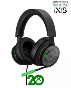 HEADSET ALAMBRICO XBOX STEREO EDICION ESPECIAL 20 ANIVERSARIO