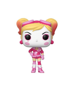FIGURA POP DC HEROES BREAST CANCER AWARENES BOMBSHELL HARLEY