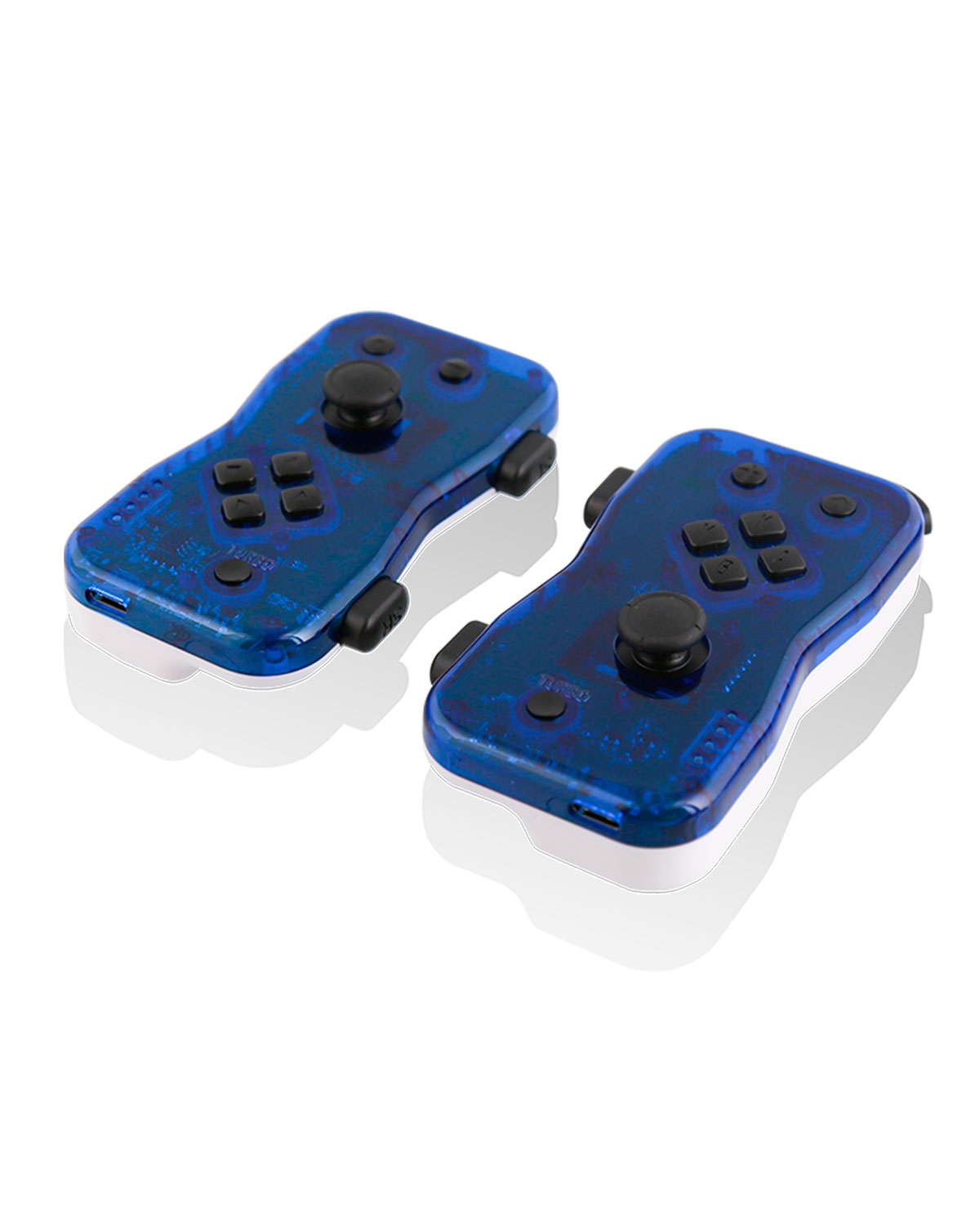 CONTROL INALAMBRICO NINTENDO SWITCH NYKO DUALIIES BLUE AND WHITE - Image 2