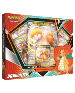 CAJA POKEMON TRADING CARD GAME DRAGONITE  V BOX