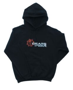SUDADERA NEGRA GEARS OF WAR ANIVERSARIO CHICA