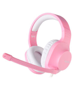 HEADSET ALAMBRICO MULTIPLATAFORMA SADES ROSA