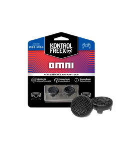 PROTECTORES DE GOMA PARA JOYSTICK CONTROL PLAYSTATION 5 OMNI BLACK