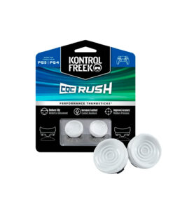 PROTECTORES DE GOMA PARA JOYSTICK CONTROL PLAYSTATION 5 RUSH WHITE
