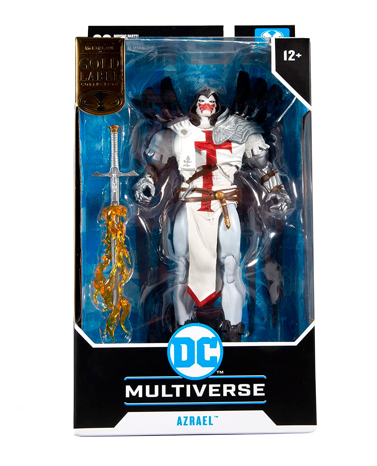 FIGURA DE ACCION MCFARLANE DC COMICS AZRAEL WHITE TEMPLAR - Image 4