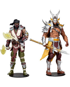 FIGURA DE ACCION MCFARLANE MORTAL KOMBAT SUB ZERO VS SHAO KHAN