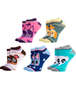 CALCETINES ANIMAL CROSSING 5 PAIR ANKLE