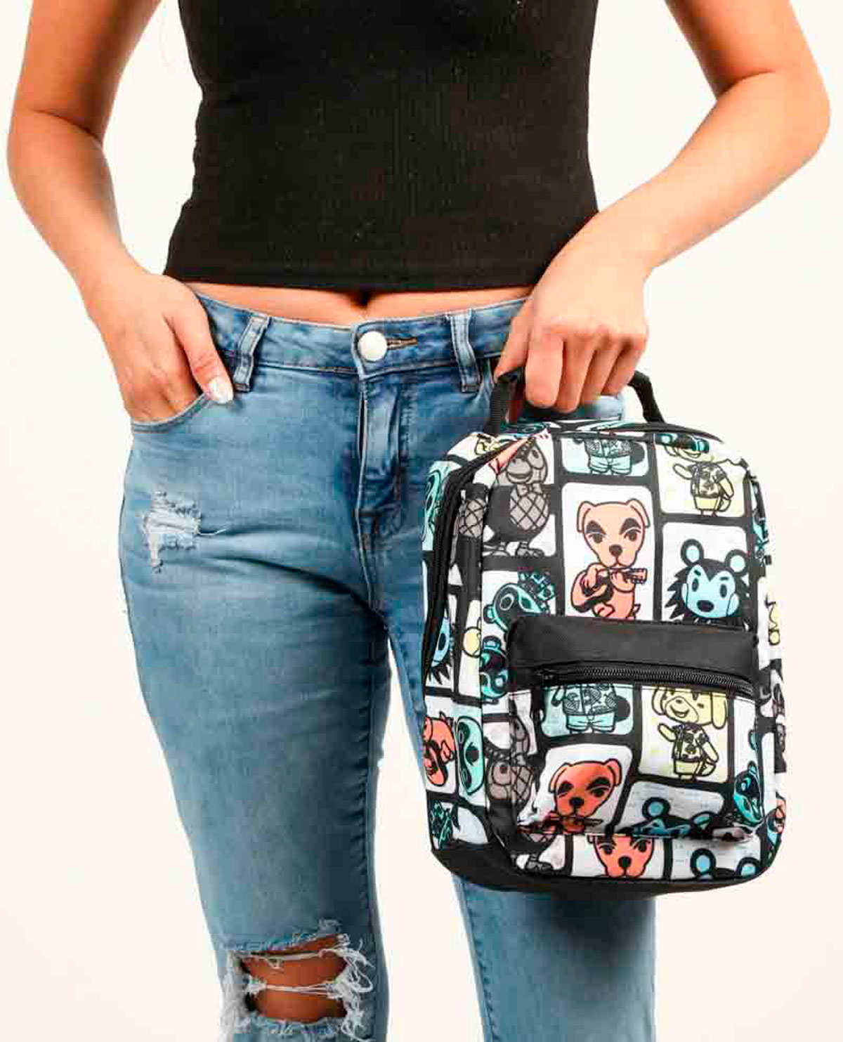 MOCHILA ANIMAL CROSSING CHARACTER TILE LUNCH - Image 3